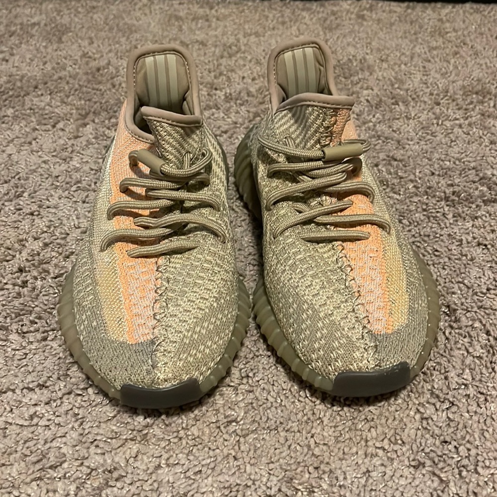 Yeezy sneakers gently worn